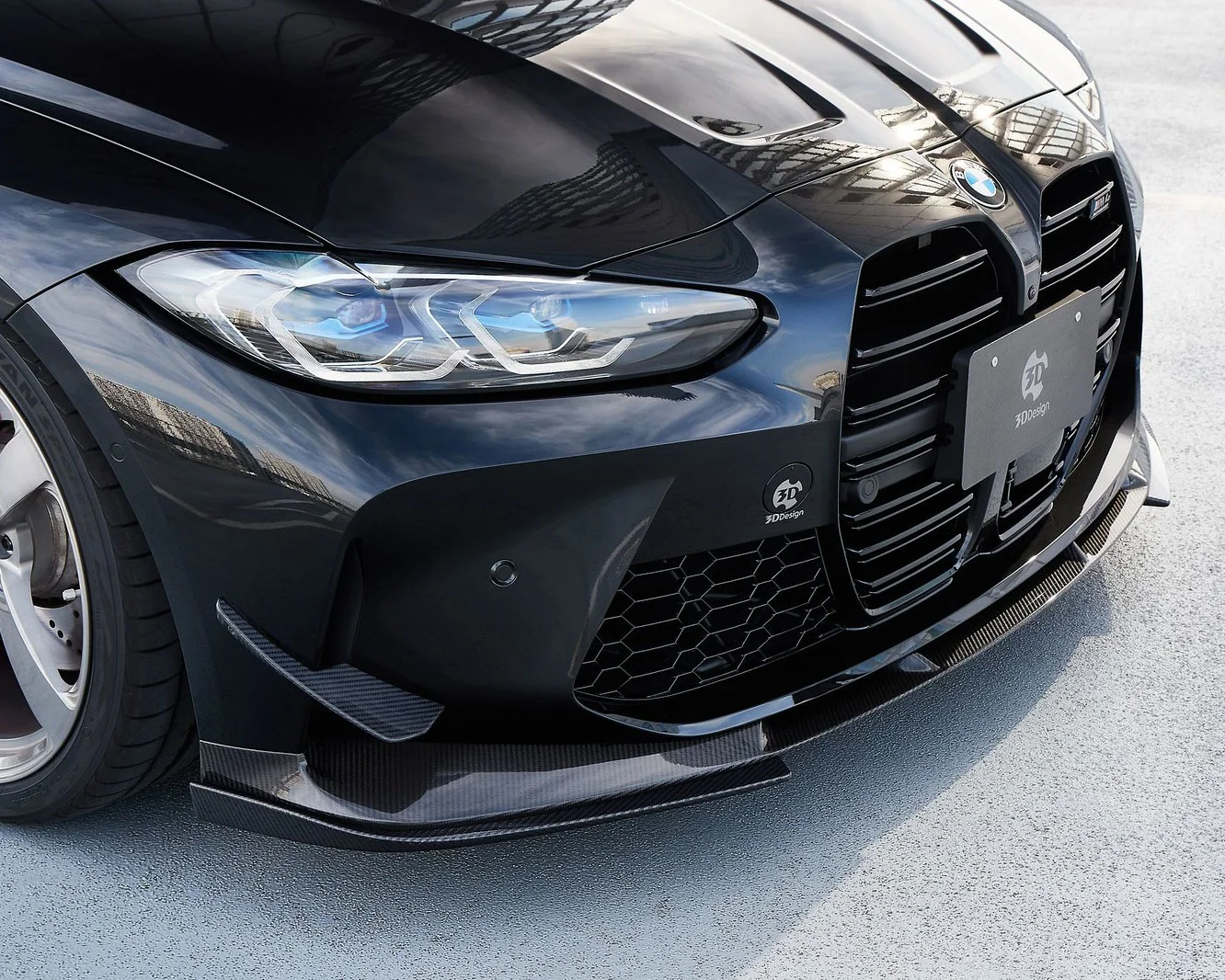 3DDesign Front spoiler BMW G82 M4 and G80 M3 - Image 3