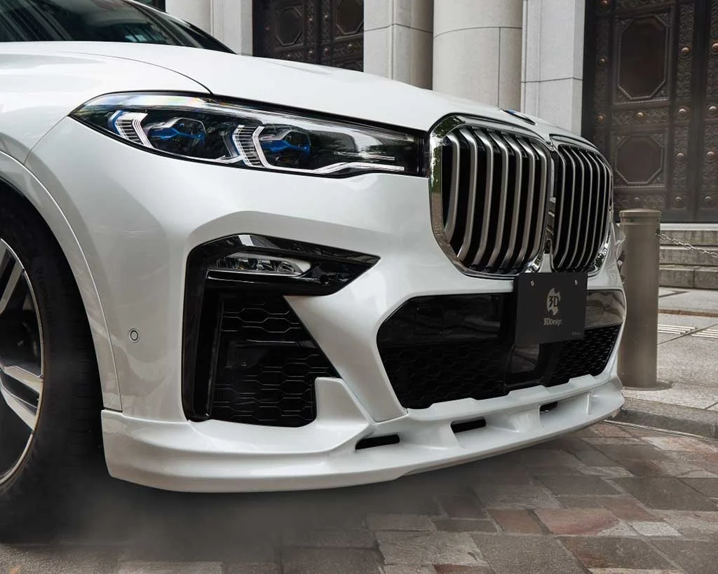 3DDesign Front lip spoiler BMW G07 X7 M-Sport