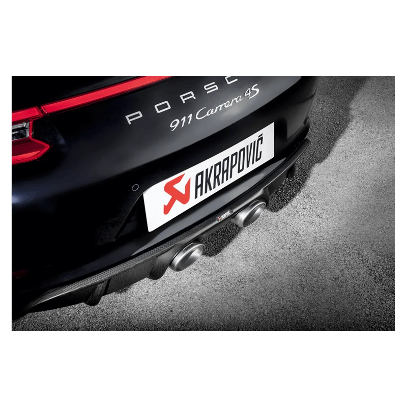 Akrapovic Carbon Matte Diffuser for Porsche 991.2 - Image 2