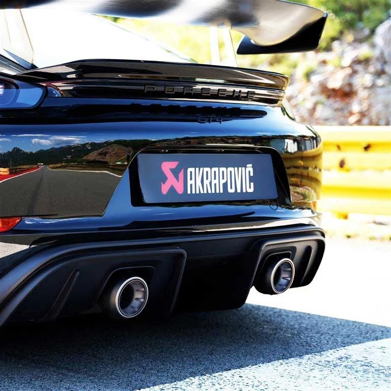 Akrapovic exhaust Porsche GT4 718 Cayman - OPF/GPF - Image 5