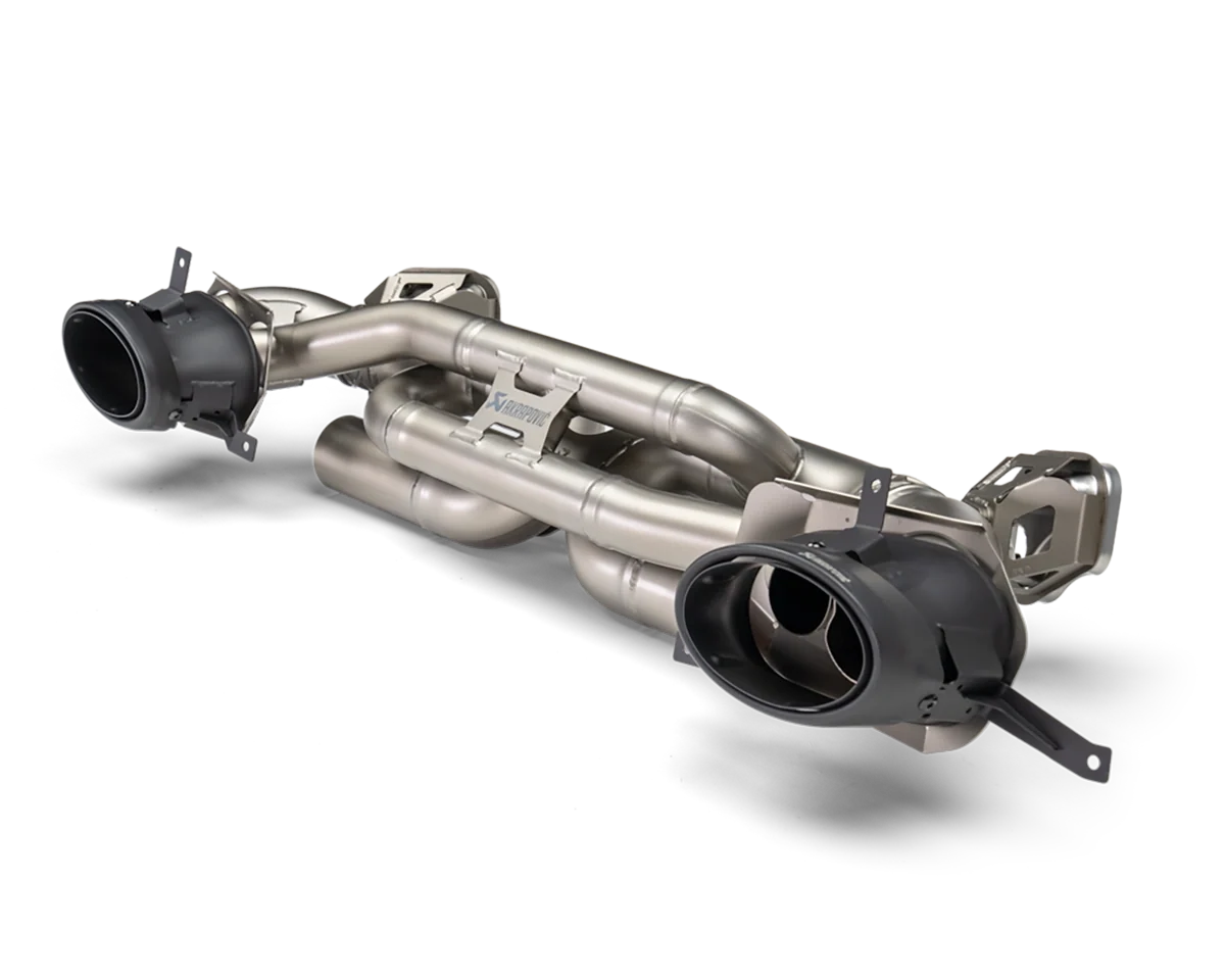 Akrapovič Exhaust (Titanium) – Porsche 911 992.2 Carrera / T / S / 4S / Cabriolet / Targa