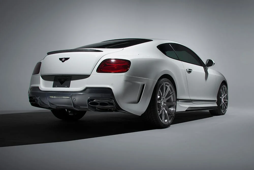 Vorsteiner Bentley Continental GT Coupe V8 (Facelift) BR-10RS Aero Rear Bumper & Diffuser - Image 3