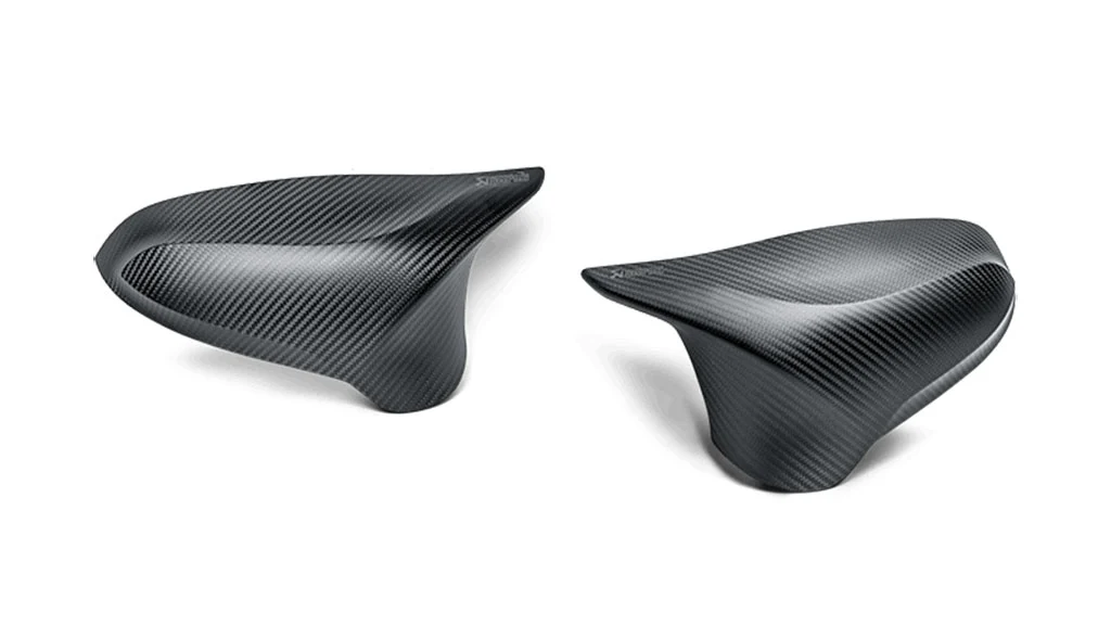 BMW F8X M3/M4 Carbon Mirror Caps Akrapovic - Image 2