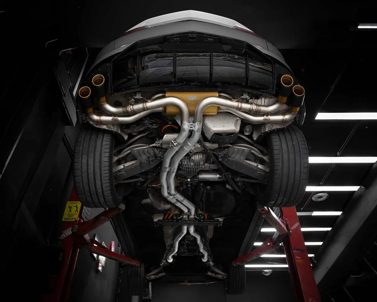 iPE Catted or Catless Downpipes for Lamborghini Urus SE (2025+) - Image 3