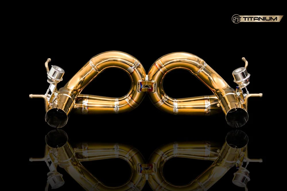 IPE Titanium Full Exhaust for Ferrari 488 GTB