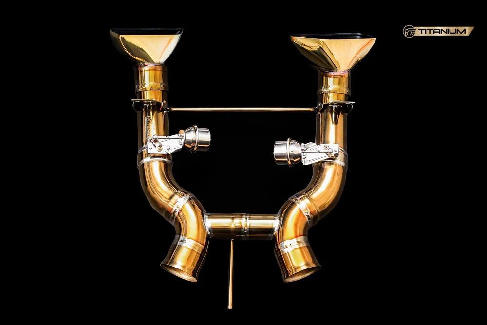 IPE Titanium Full Exhaust for McLaren MP4-12C - Image 2