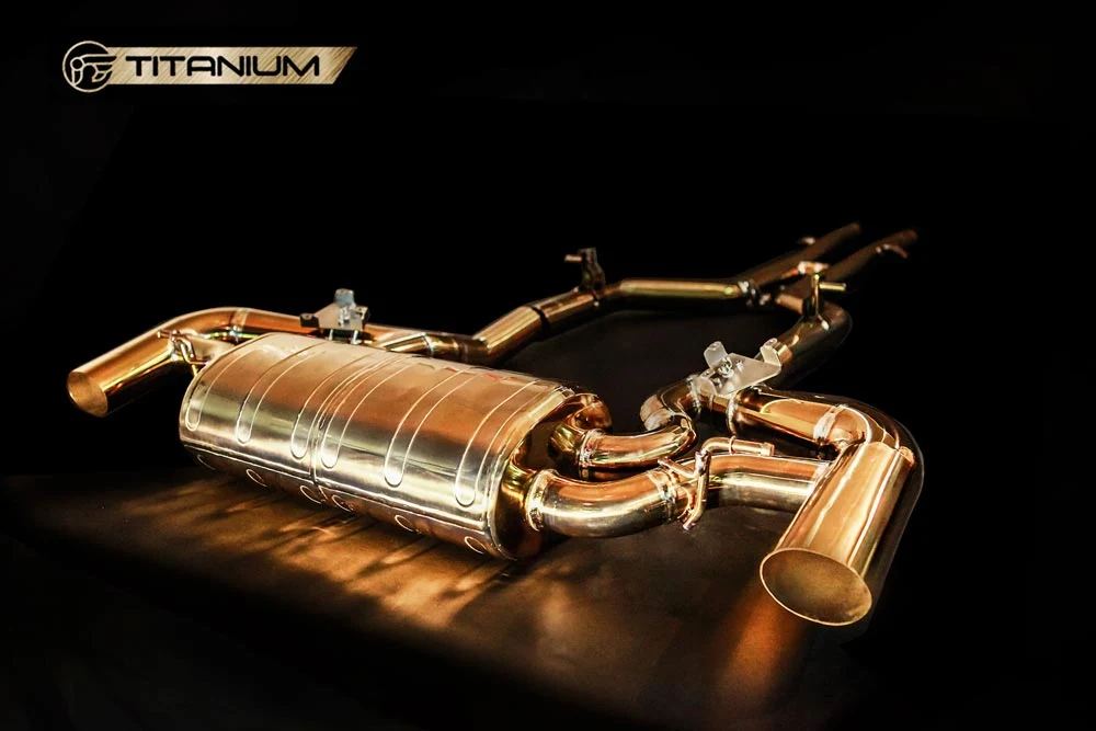 IPE Titanium Full Exhaust for Mercedes-AMG GT S