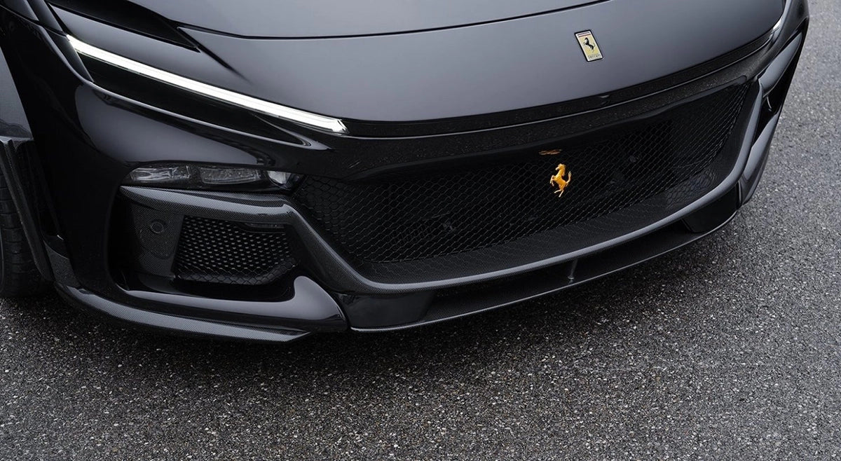 NOVITEC Ferrari Purosangue Carbon Set For Front Bumper Original Look - Image 2