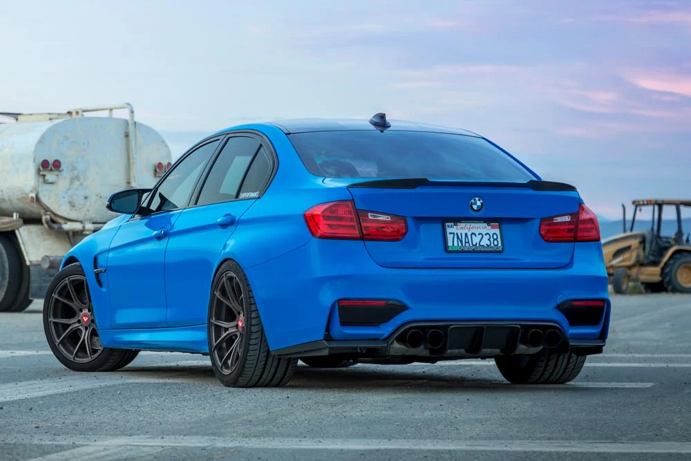 Vorsteiner BMW F80 M3 EVO Carbon Fiber Deck Lid Spoiler - Image 4
