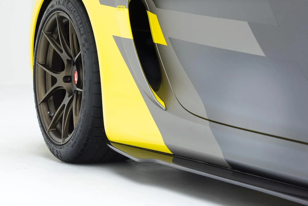 Vorsteiner Porsche 981 Cayman GT4 carbon V-CS Aero Side Skirts - Image 3