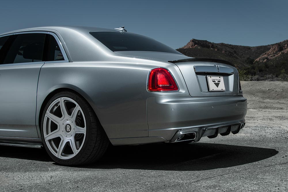 Vorsteiner Rolls Royce Ghost carbon V-GR Aero Deck Lid Spoiler - Image 2